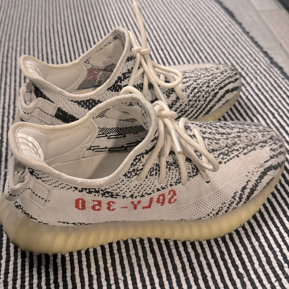 Adidas Yeezy Boost 350 V2 "Zebra" - Men's 6.5/Women’s 8